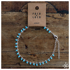 CHAIN ANKLETS | SILVER