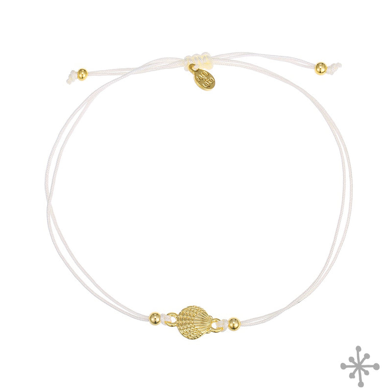 Double Cord Bracelet - Shell