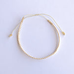 Add a pop of sparkle to your look with our Dazzle Beads Adjustable Bracelets! These trendy bracelets, made with seed beads and a touch of gold, are perfect for layering or wearing solo. Lightweight and durable, they’re an easy addition to your everyday style.