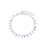 Chain Bracelet Silver - Multicolour