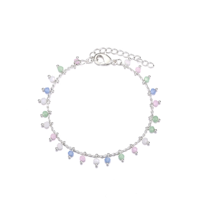 Chain Bracelet Silver - Multicolour