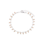 Chain Bracelet Silver - Peach