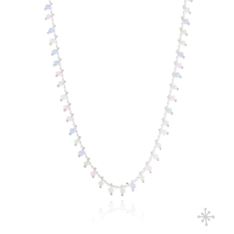 Chain Necklace Silver - Multicolor