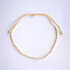 Add a pop of subtle color to your style with our Solo Beads Anklets. Featuring colorful and gold beads on an adjustable nylon string, these anklets are perfect for layering as we have five different colors available. Lightweight and comfortable, they’re ideal for everyday wear and special occasions alike.