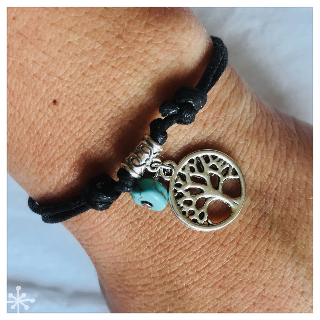 Tree of life bracelet with Turquoise
