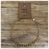 Gold anklet