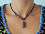 Lapis Lazuli Sliding Knots Necklace