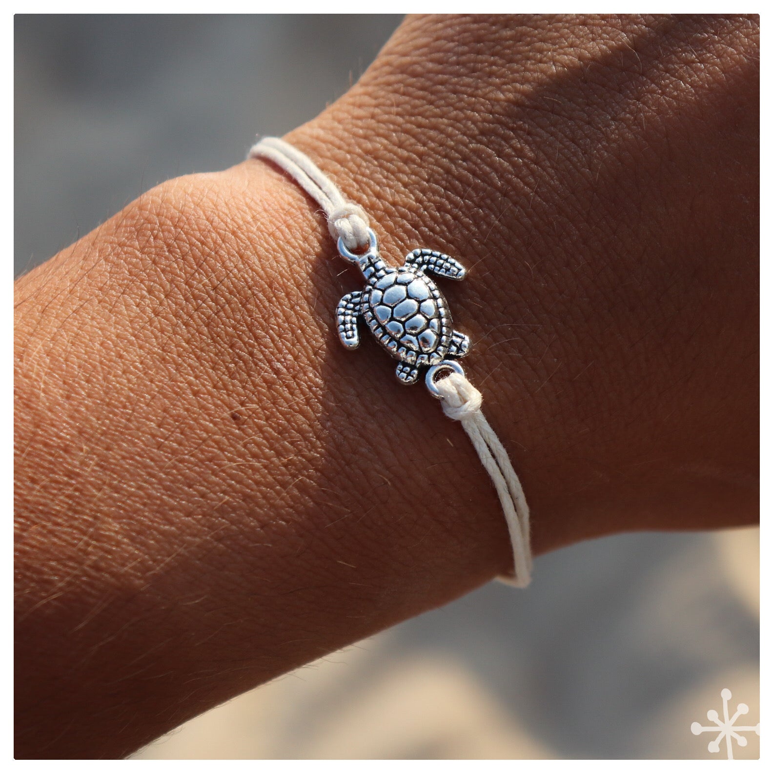 Silver sales turtle bracelet
