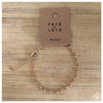 Chain Bracelet Gold Plated plain