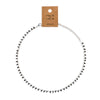 Chain Necklace Silver Black