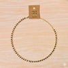 Chain Necklace Gold Black