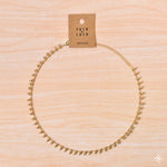 Necklace Gold Plain