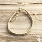 Cotton thin anklet cream