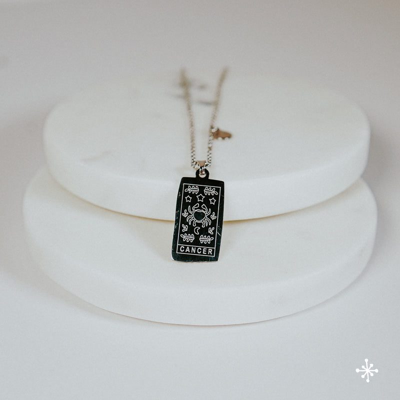 7 - Zodiac Sign Necklace CANCER