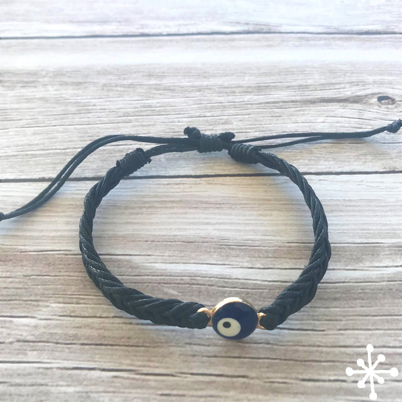 Evil Eye Bracelet Black