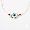 Evil eye bracelet Gold Bead