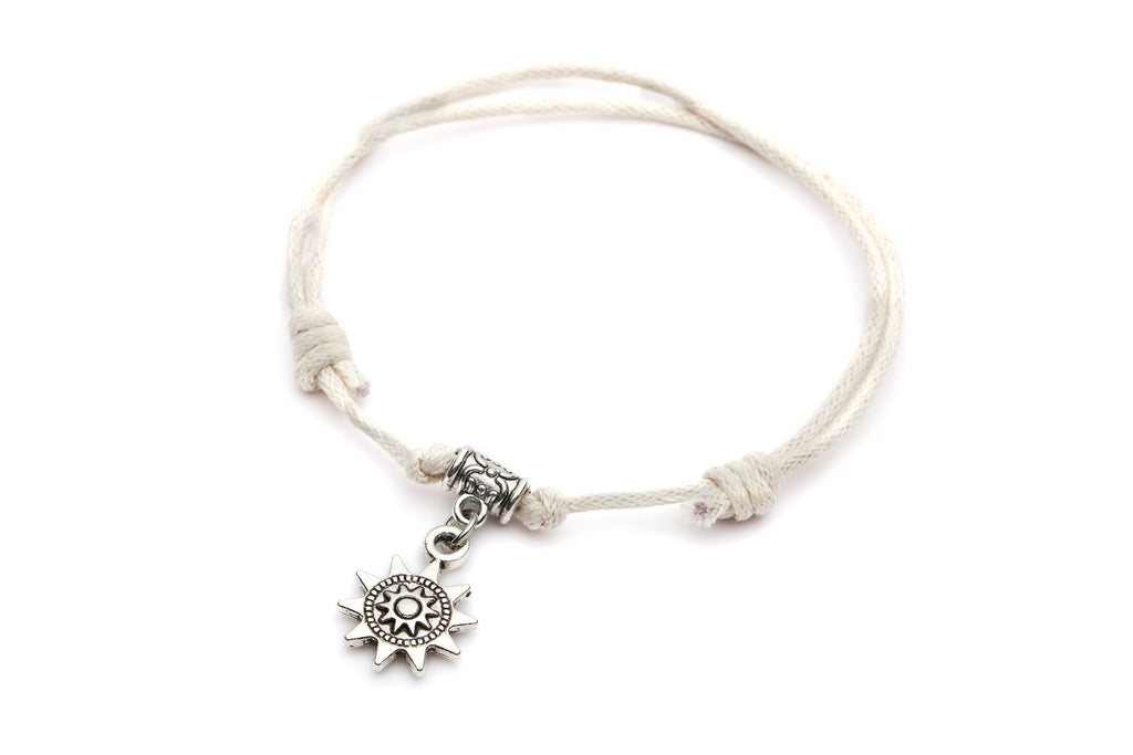 Sun bracelet white