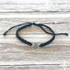 Sun anklet black