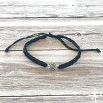 Sun anklet black