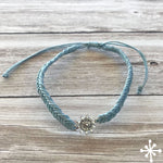 Sun anklet Light Blue