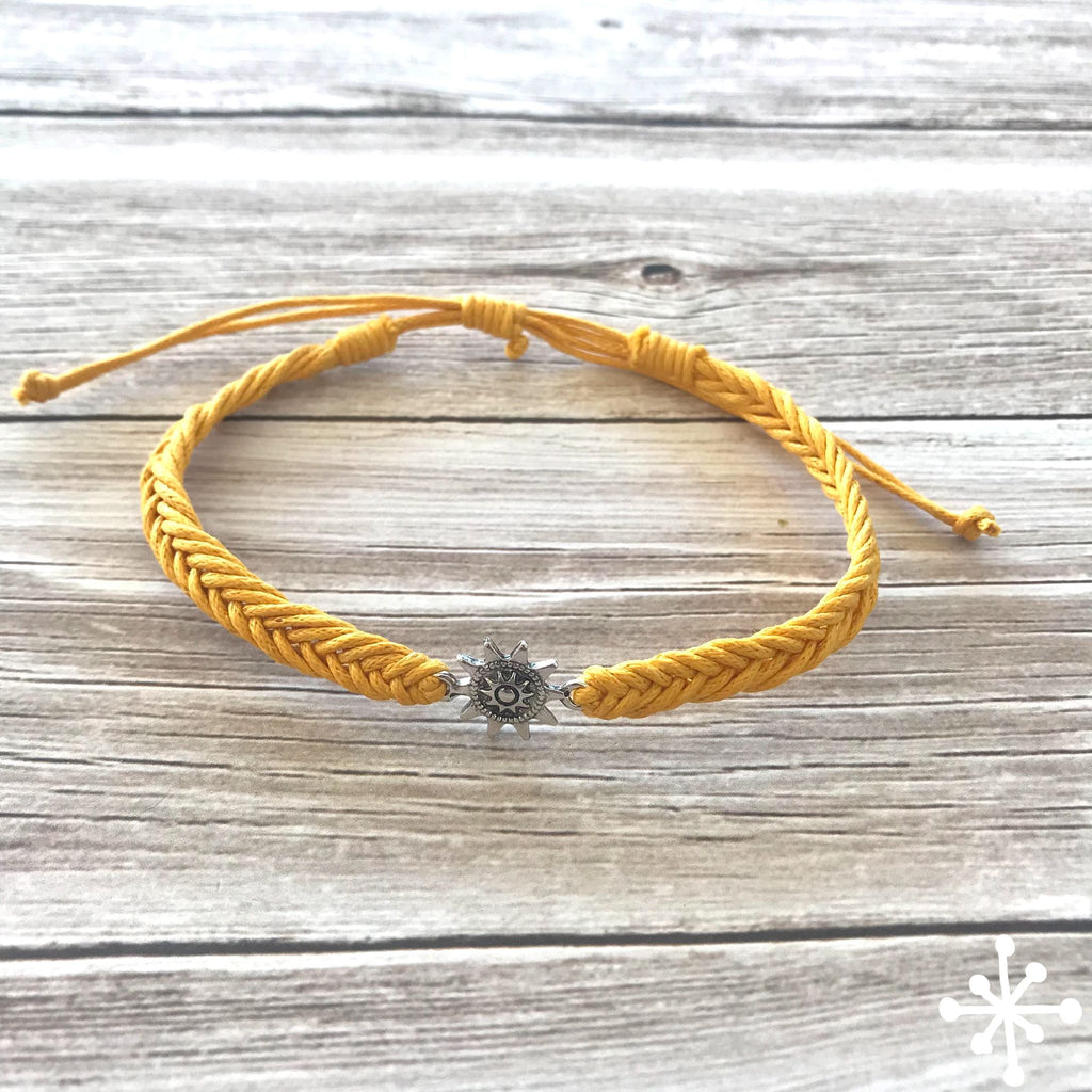 Sun Anklet Yellow