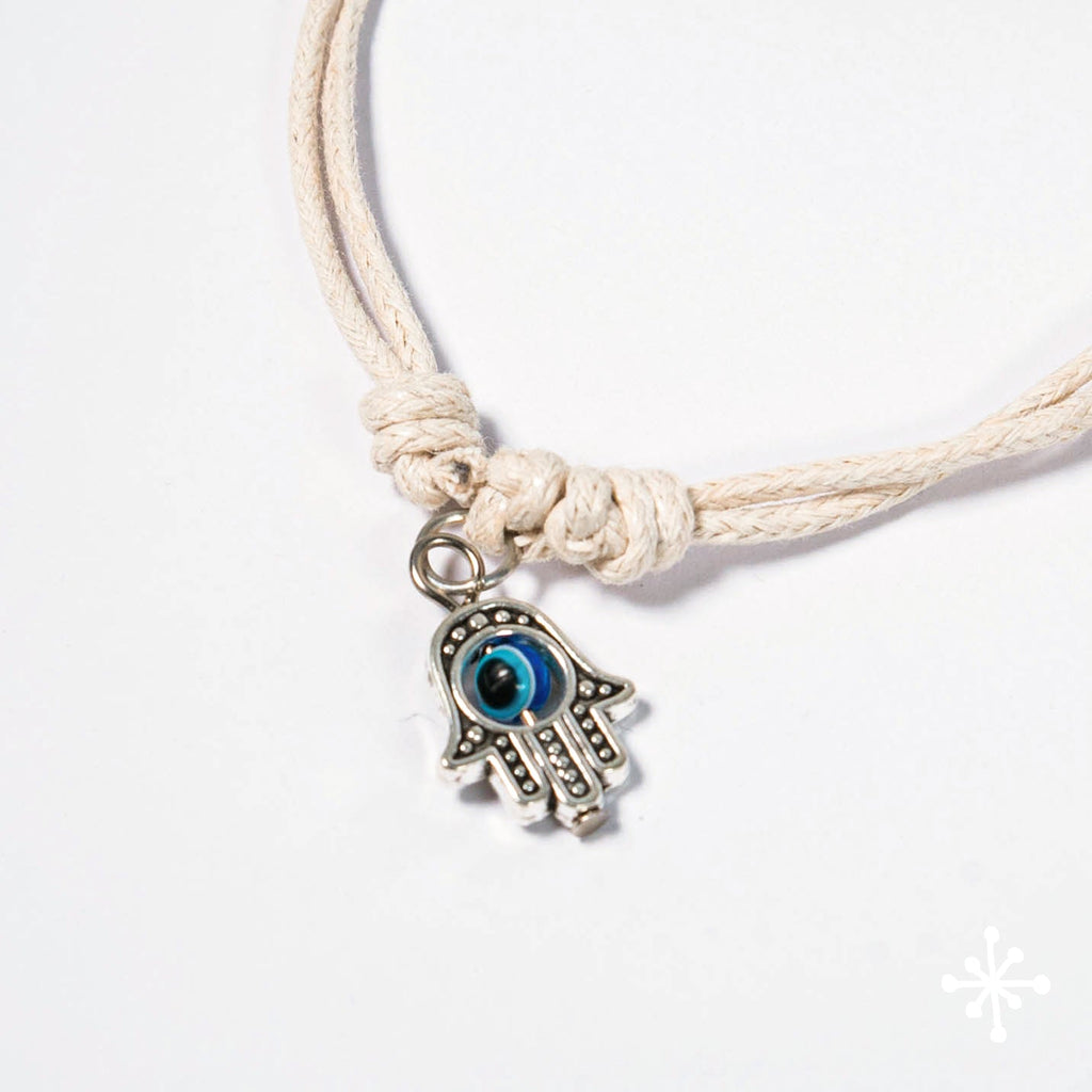 Hamsa Hand Evil Eye bracelet