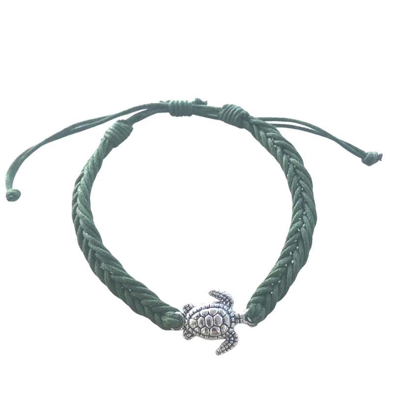 Turtle Bracelet Green