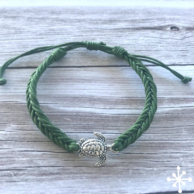Turtle Bracelet Green
