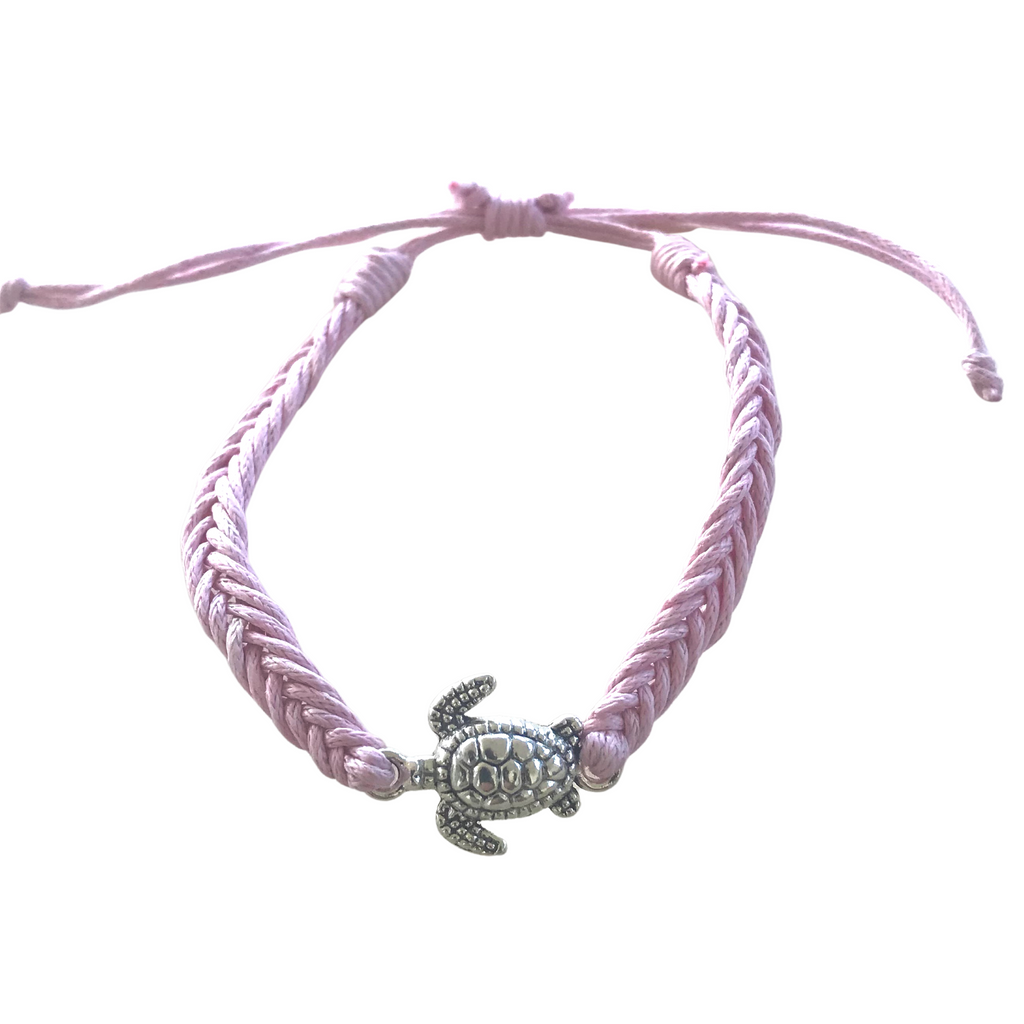 Pink turtle bracelet discount