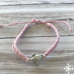 Turtle Bracelet Pink