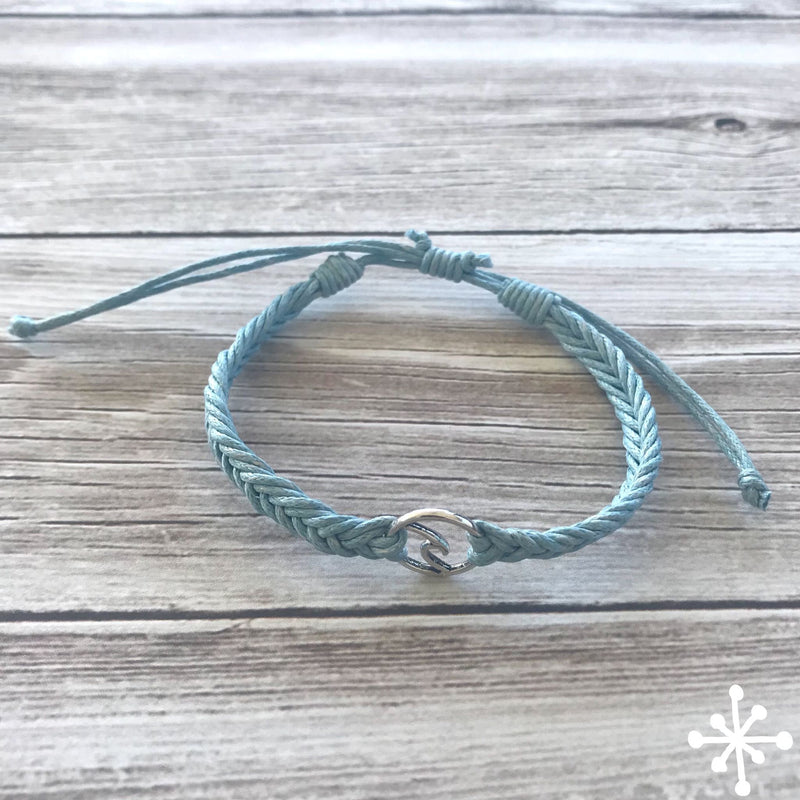 Wave Bracelet Light Blue