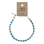 Evil Eye Anklet Gold