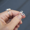 Chain Bracelet Silver - Amethyst