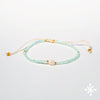 Single Pearl Anklet with Seed Beads