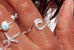 Wave Ring Sterling Silver